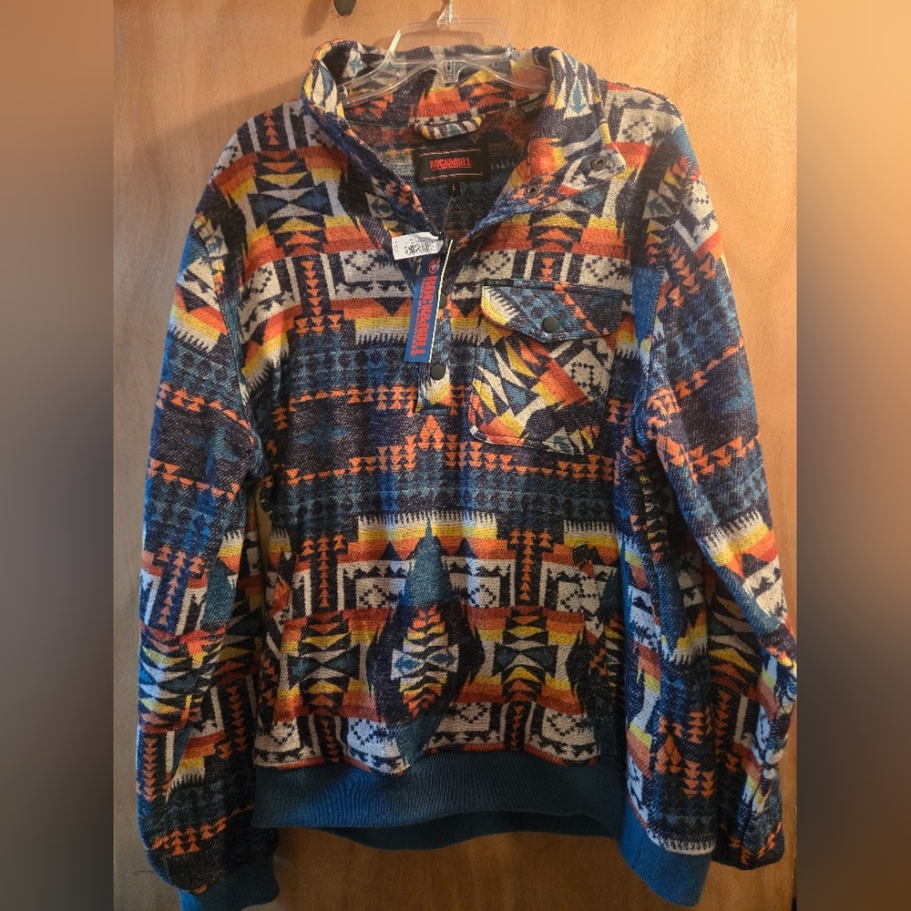 Rock & Roll Denim Aztec Jacket